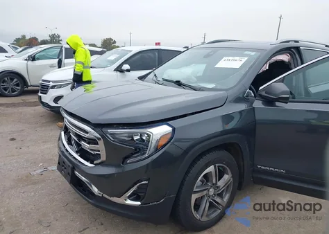 2021 GMC Terrain Fwd Slt из США, поврежденный, VIN 3GKALPEV3ML324842